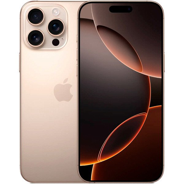 Apple iPhone 16 Pro Max 1TB (Dual Nano SIM) Песчаный титановый