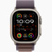 Apple Watch Ultra 2 49mm Titanium Case With M Indigo Alpine Loop