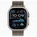 Apple Watch Ultra 2 49mm Natural Titanium L Natural Milanese Loop