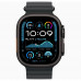 Apple Watch Ultra 2 49mm Black Titanium Case With Black Ocean Band