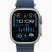 Apple Watch Ultra 2 49mm Titanium Case With Blue Ocean Band