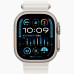 Apple Watch Ultra 2 49mm Titanium Case With White Ocean Band