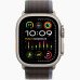 Apple Watch Ultra 2 49mm Titanium Case With S/M Blue/Black Trail Loop