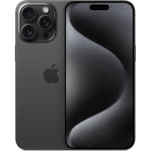 Apple iPhone 15 Pro Max 256GB (Dual eSIM) Black