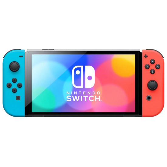 Nintendo Switch OLED 64GB Neon Red-Blue