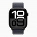 Apple Watch Series 10 42mm Jet Black Aluminium Case With Black Sport Loop