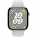 Apple Watch Series 10 42mm Silver Aluminium Case With Pure Platinum Nike Sport Band S/M