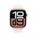 Apple Watch Series 10 46mm Rose Gold Aluminium Case With Light Blush Sport Band M/L