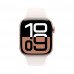 Apple Watch Series 10 42mm Rose Gold Aluminium Case With Light Blush Sport Band M/L