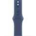 Apple Watch Series 10 46mm Silver Aluminium Case With Denim Sport Band M/L