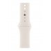Apple Watch Series 10 46mm Silver Aluminium Case With Starlight Sport Band M/L