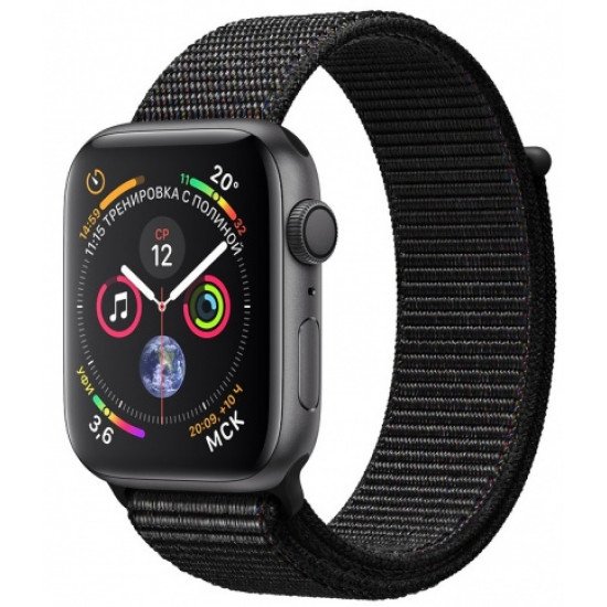 Watch 4 Series 40 мм Черные (Black) браслет