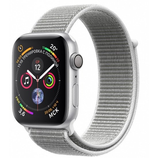 Watch 4 Series 40 мм Серебро (Silver) браслет