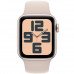 Apple Watch Series SE Gen 2 2023 40mm Aluminium Case GPS, Starlight Sport Band M/L