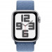 Apple Watch Series SE Gen 2 2023 44mm Aluminium Case with Sport Loop Silver/Blue Apple Watch Series SE Gen 2 2023 44mm Aluminium Case with Sport Loop Silver/Blue