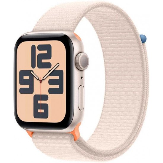 Apple Watch Series SE Gen 2 2023 40mm Aluminium Case with Sport Loop Starlight