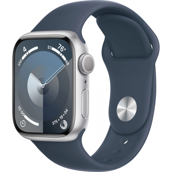 Apple Watch Series 9 41mm, Starlight, Sport Band S/M
