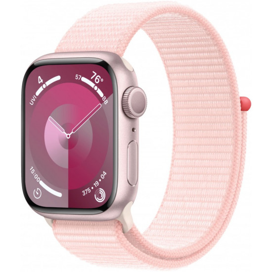 Apple Watch Series 9 41mm, Pink, Sport Loop