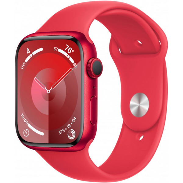 Apple Watch Series 9 41mm, Red, Sport Band S/M