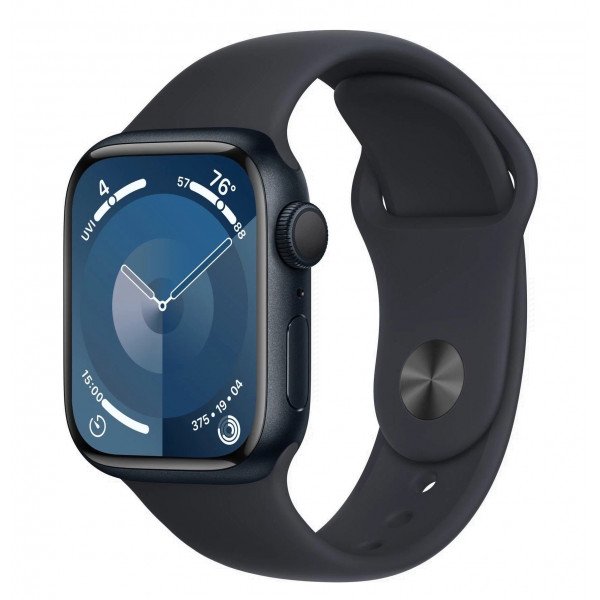 Apple Watch Series 9 41mm, Midnight, Sport Band M/L
